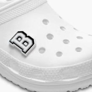 Crocs Unisex-Adult Jibbitz Shoe Charms - Letter Shoe B Charm